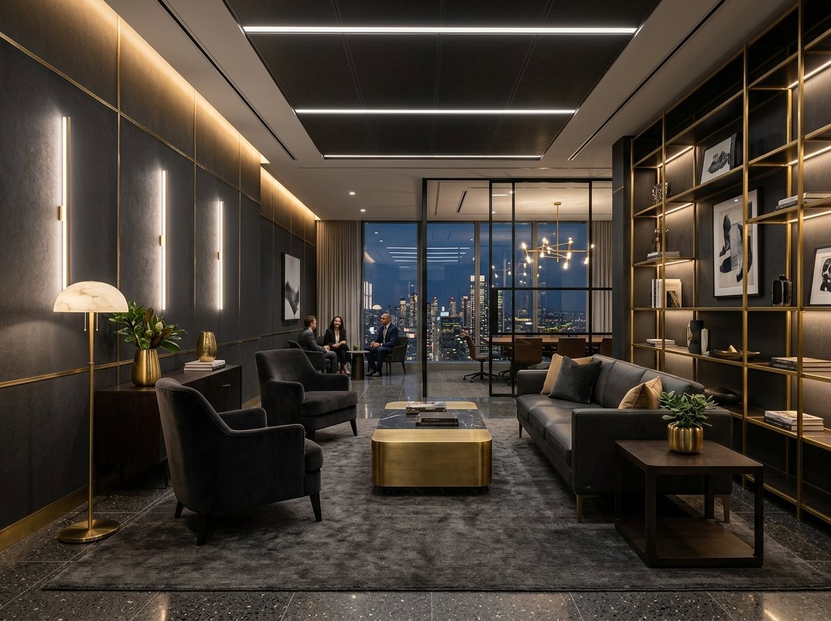 Luxury Office Interior - Santra Interiors